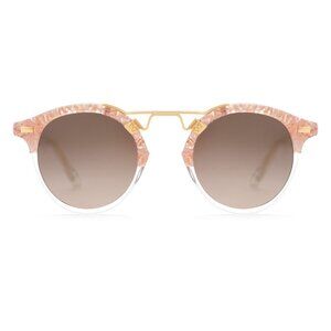 KREWE Eyewear | ST. LOUIS - Camellia to Crystal Mirrored
